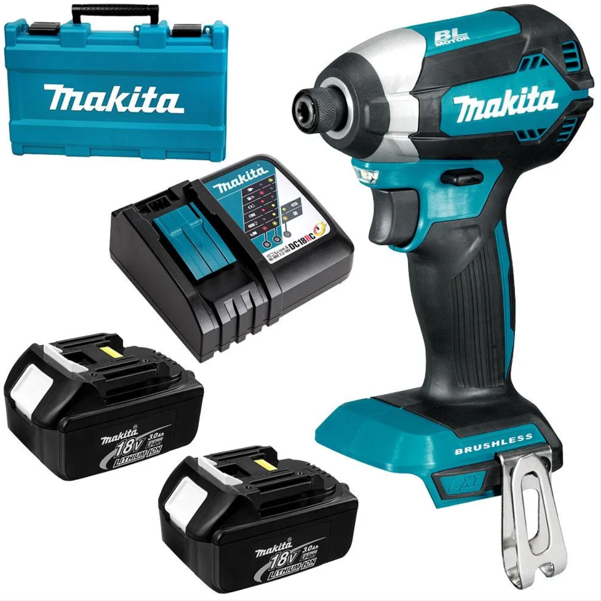 Makita 18v Heavy Duty Cordless Impact Driver Combo SLAT CO