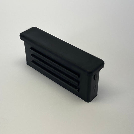 Black Plastic Slat End Caps