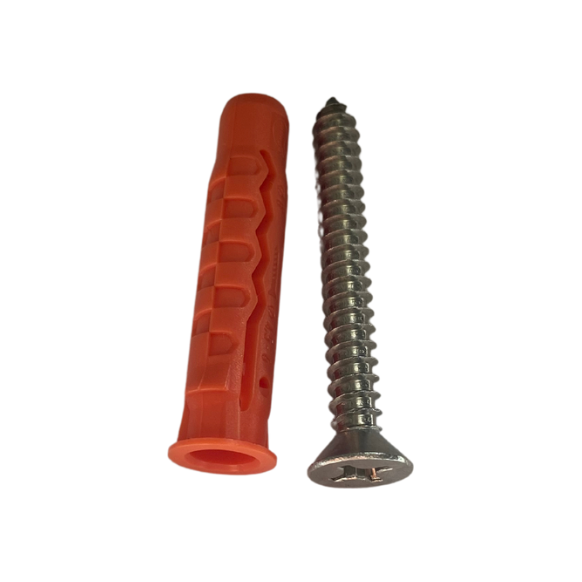 General Masonry Fixings - Countersunk Stainless Screw and Plug